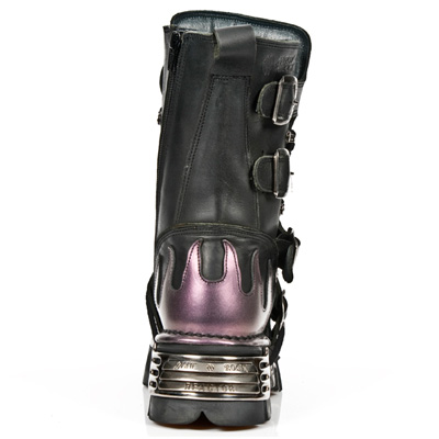 New Rock New Rock Laarzen M 591 S5 ZwartPaars | Attitude New Rock New Rock Laarzen M 591 S5 ZwartPaars | Attitude